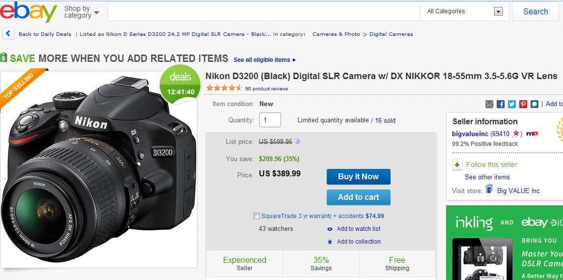 DSLR Deal