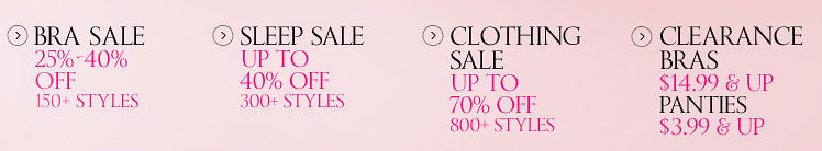 vs semi annual sale